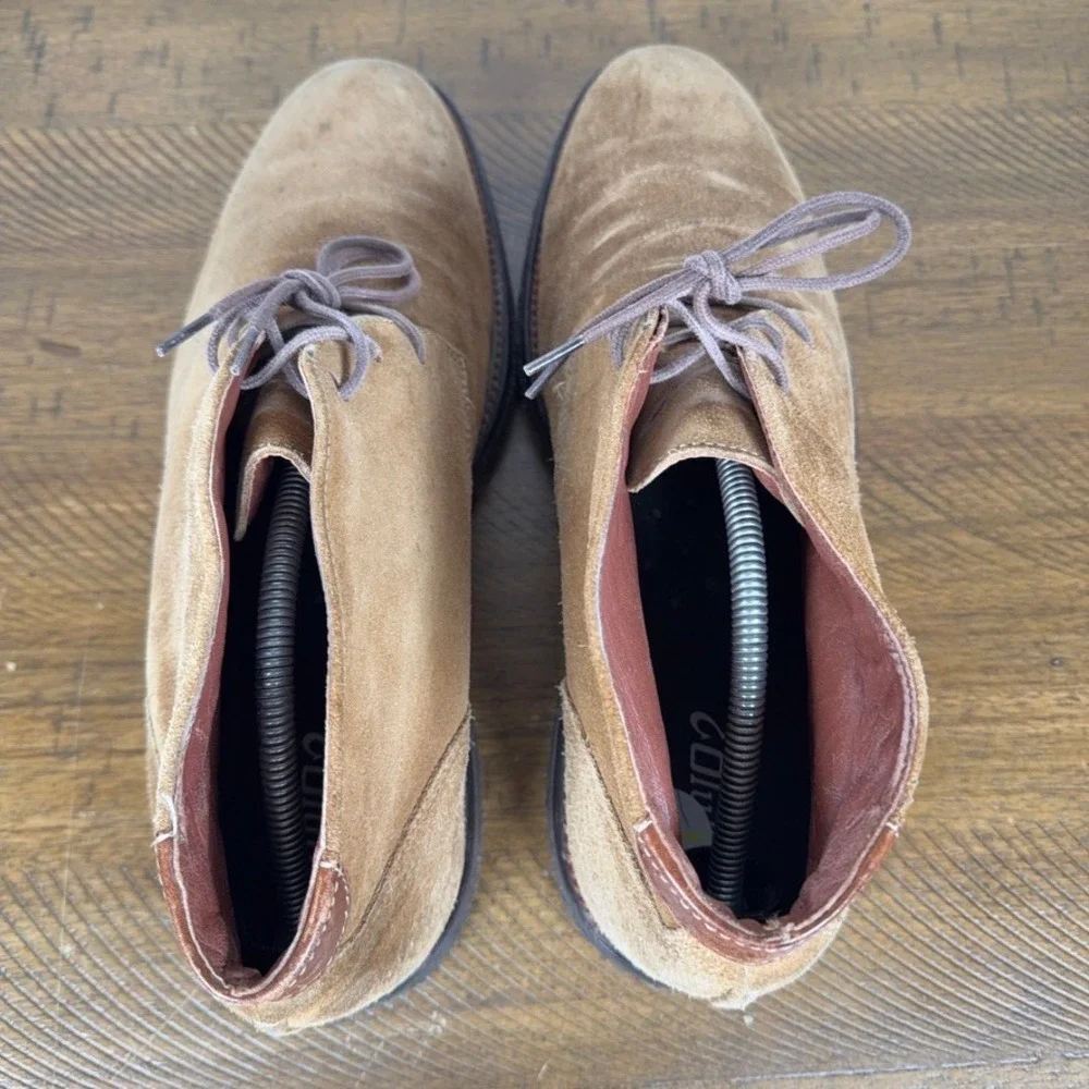 OluKai Chukka Boots Mens 11 Brown Suede Lace Up Casual Comfort‎